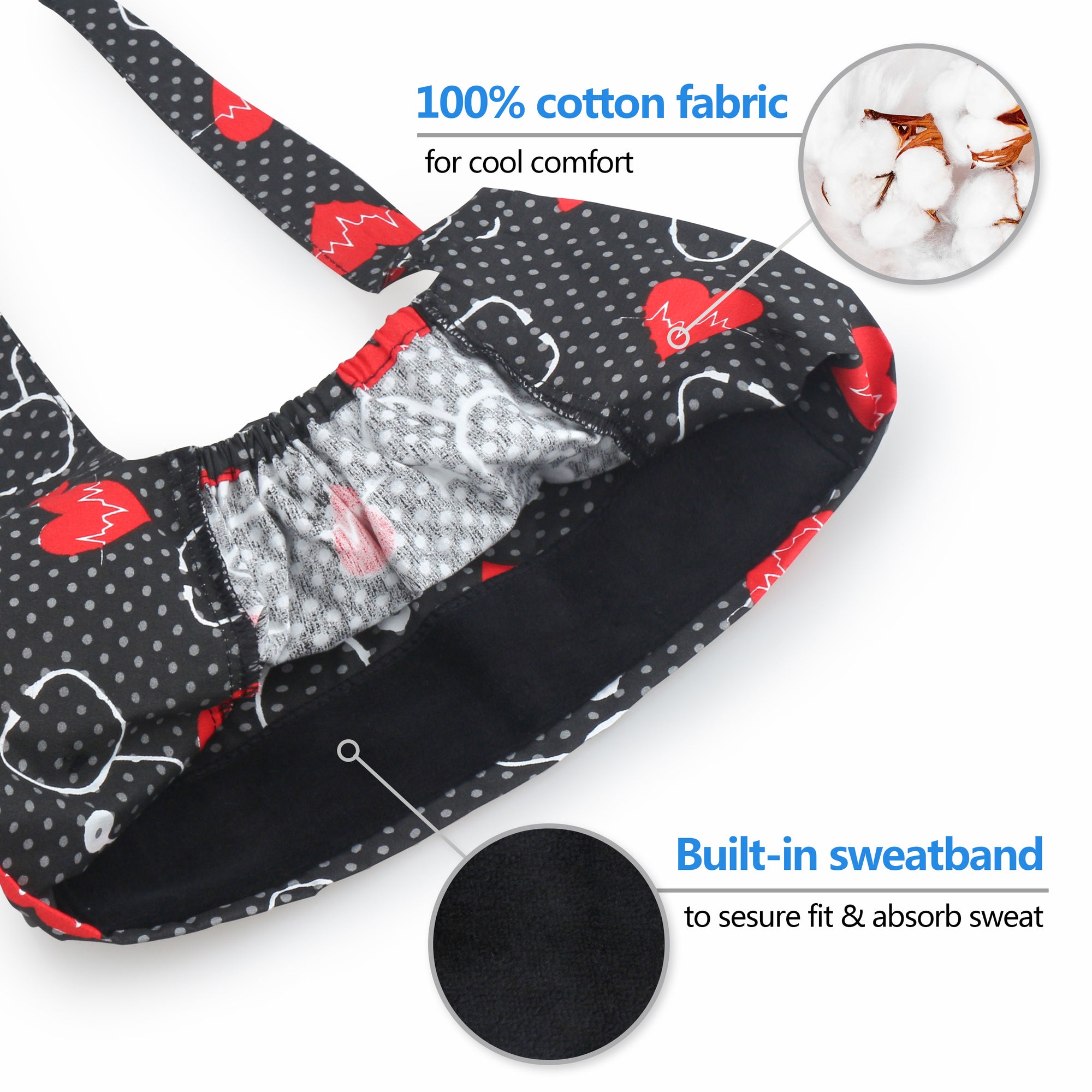 Unisex Tie-Back Cap - AbamericaScrubs.com