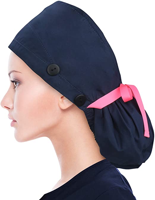 Ponytail Cap - AbamericaScrubs.com