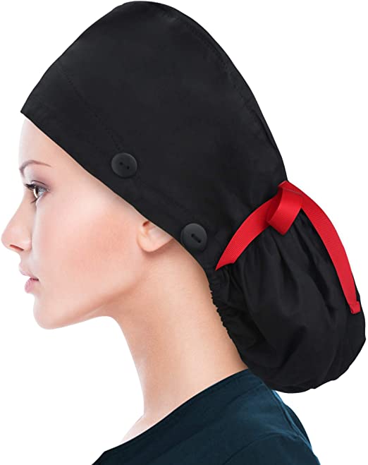 Ponytail Cap - AbamericaScrubs.com