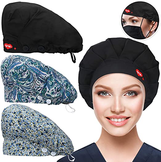 Bouffant Cap - AbamericaScrubs.com