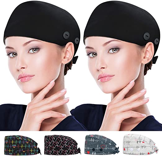 Unisex Tie-Back Cap - AbamericaScrubs.com