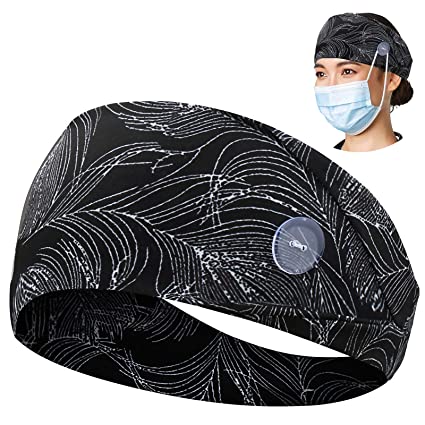 Button Headband - AbamericaScrubs.com