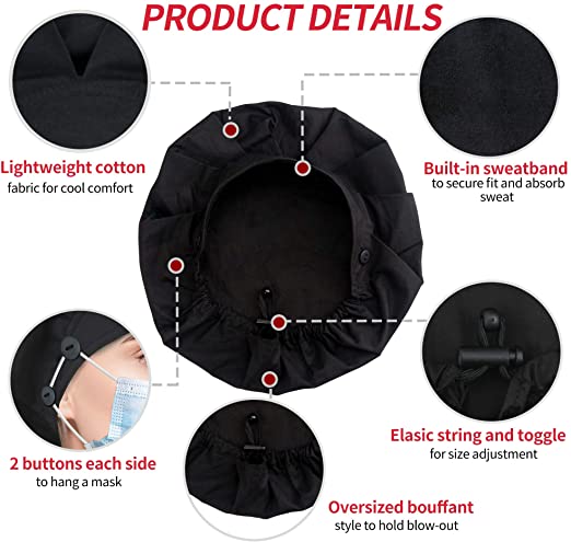 Bouffant Cap - AbamericaScrubs.com