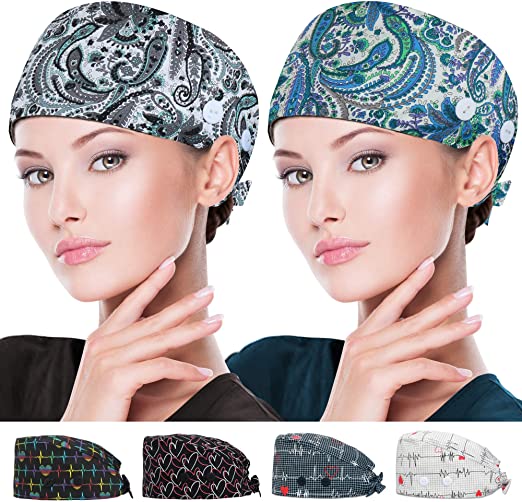 Unisex Tie-Back Cap - AbamericaScrubs.com